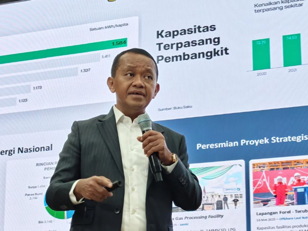 Bahlil: Pemerintah Terus Berupaya Tahan Harga BBM dan LPG Subsidi Tak Naik