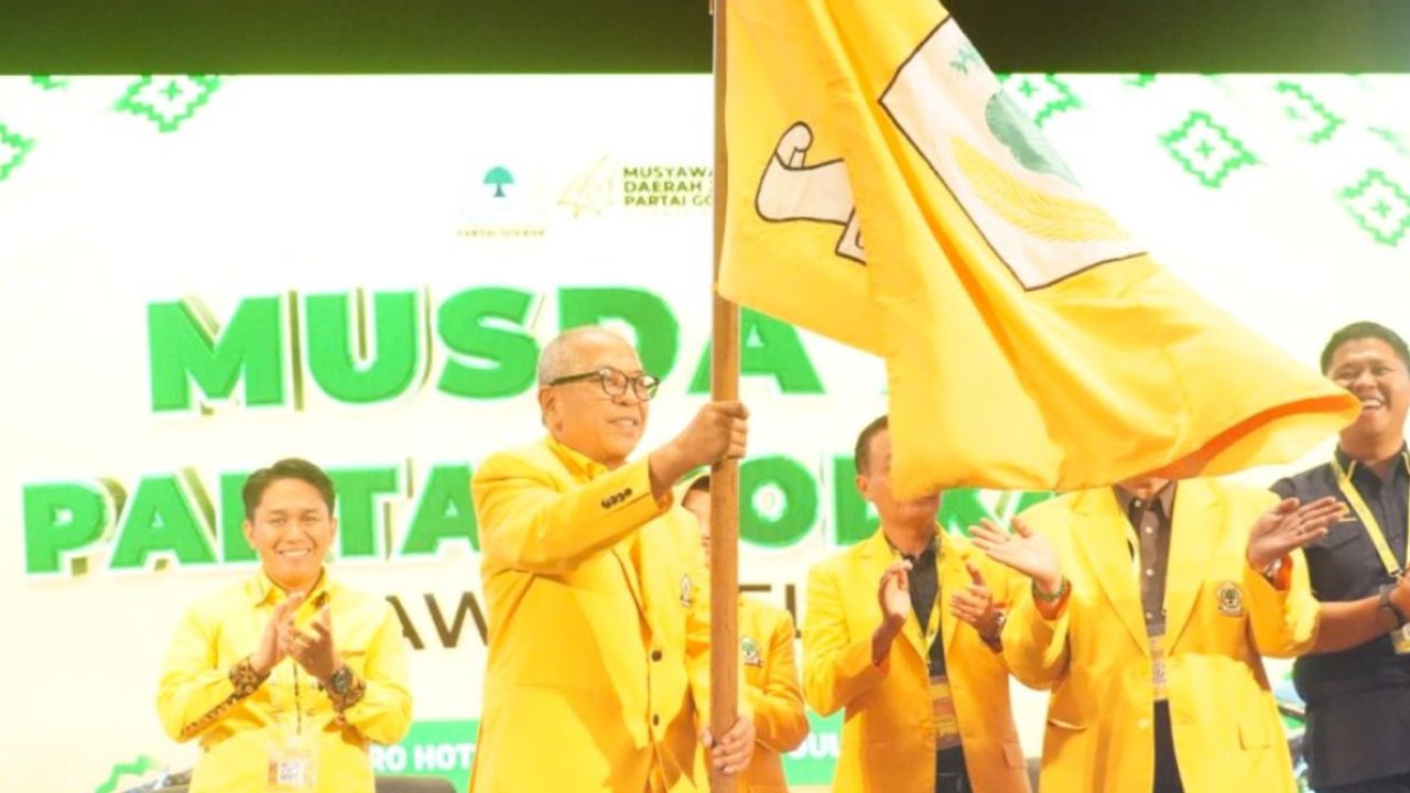 Bawa Misi Kembalikan Kejayaan, Ilham Arief Sirajuddin Terpilih Aklamasi Pimpin Golkar Sulsel